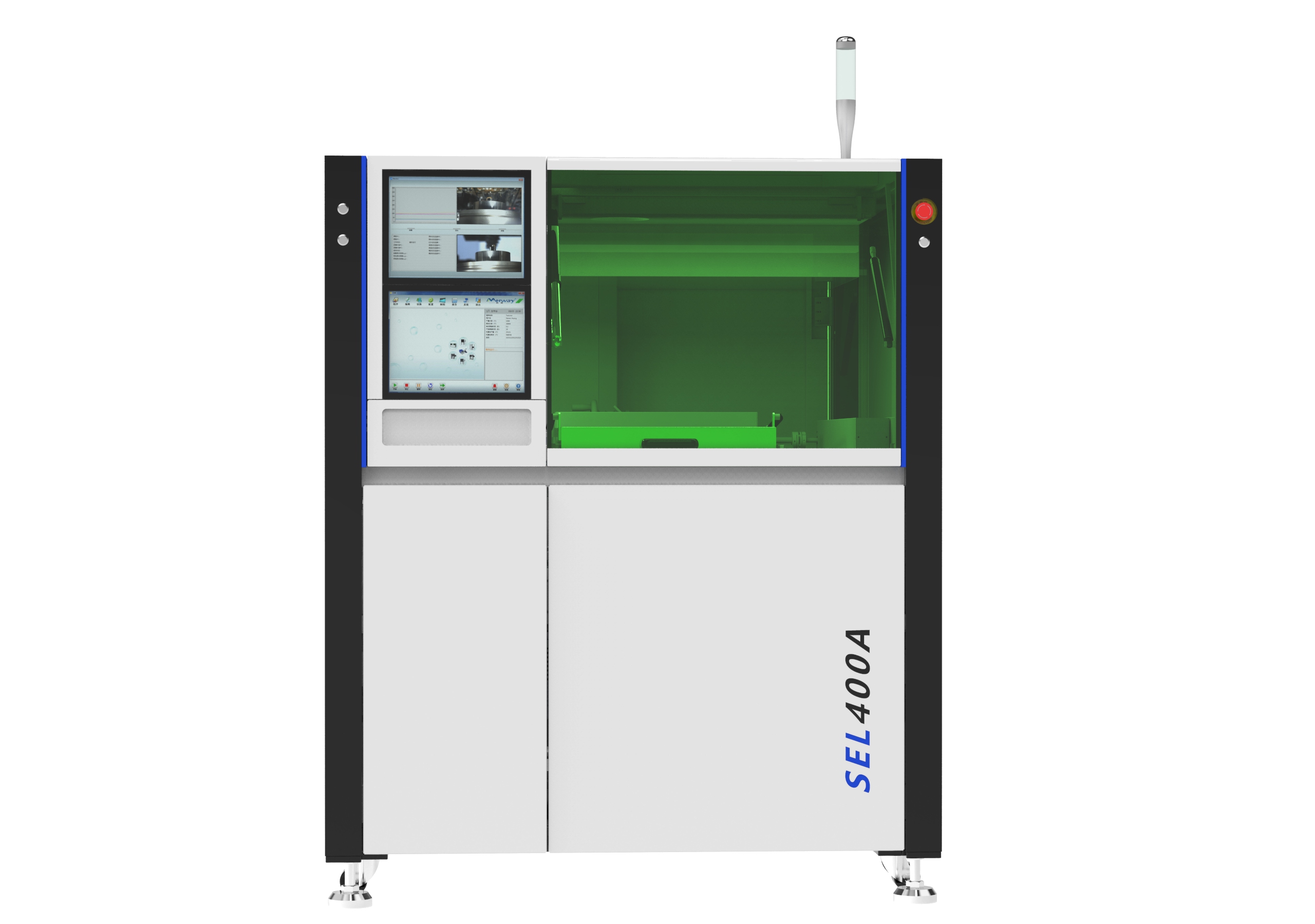 迈威机器人助力某全球知名电子制造商打造电容器在线选焊项目